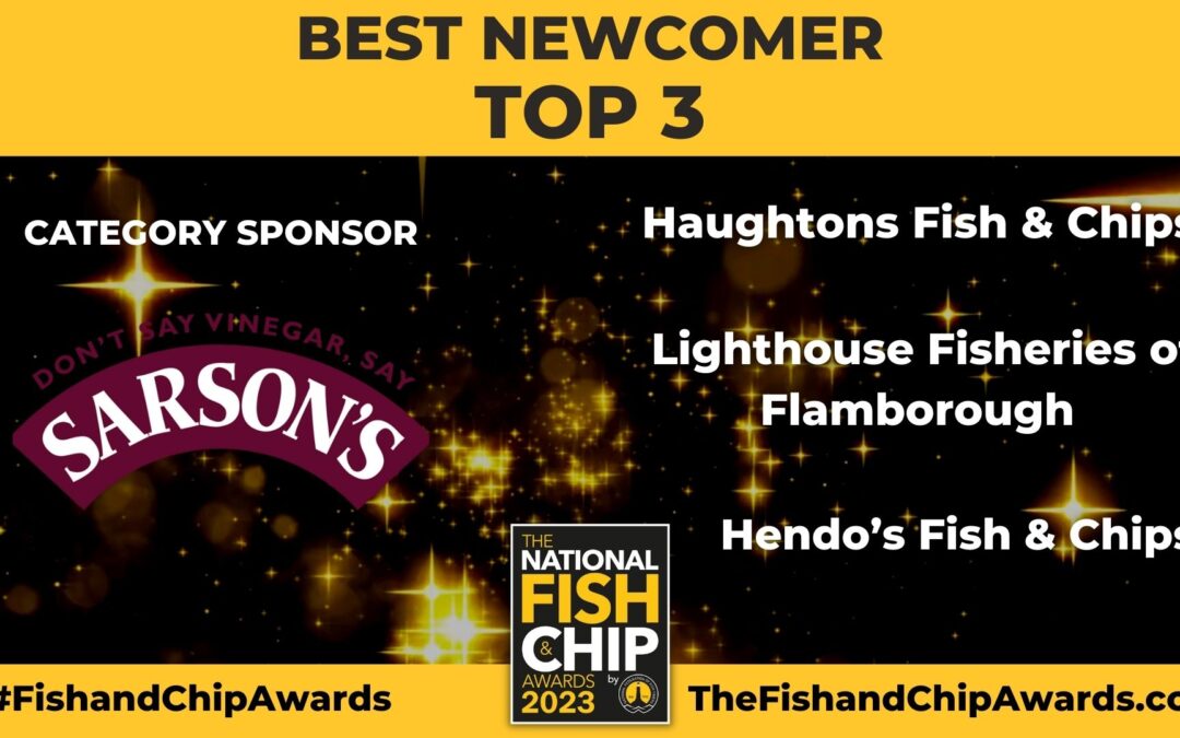 Top 3 Best Newcomer fish and chip shops announced