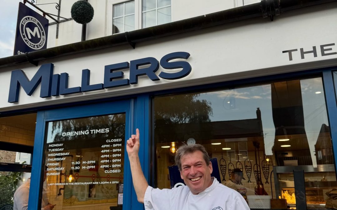 David Miller, owner of Millers Fish & Chips in York